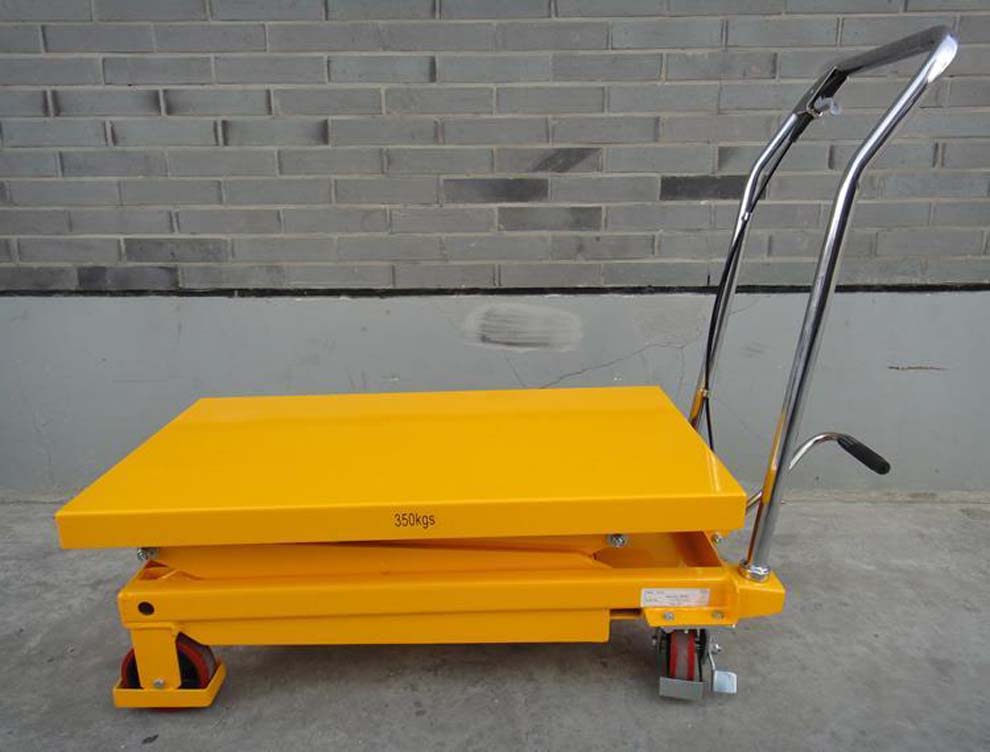 TF35S double scissor portable manual lifting table